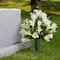 FloraCraft® Eternity™ Green Plastic Cemetery Vase with FloraFōM® Insert
